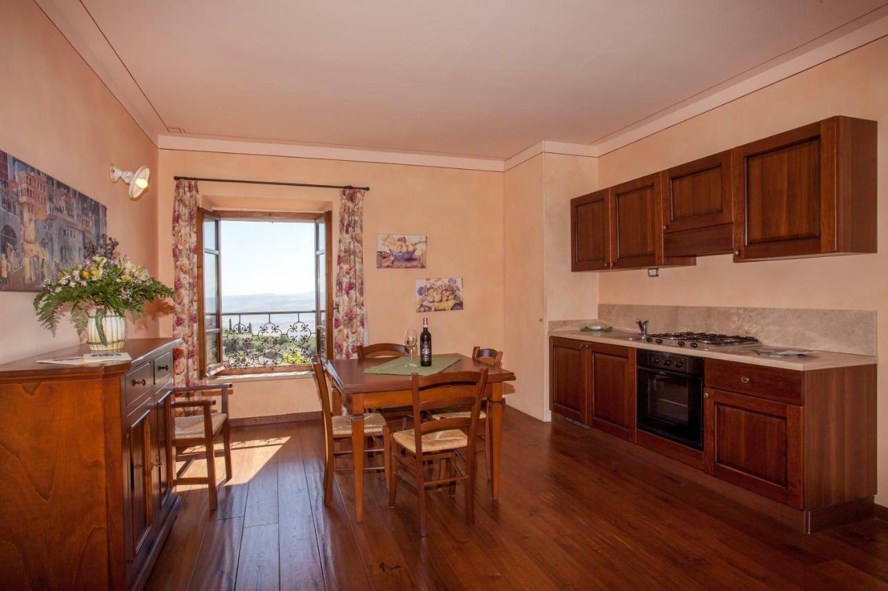 Residenza Palazzo Saloni Aparthotel Montalcino Ngoại thất bức ảnh